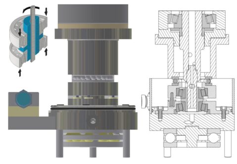 E92 BF-Axially Loaded Bearing Friction Adapter