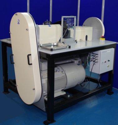 TWO ROLLER MACHINE -두개의 선접촉 롤러 샘플의 미끄럼 구름 마찰 비율을 제어하며 마찰마모윤활 시험. 기어 감속기 압연롤러 롤러베어링 철도레일과 윤활유 간의 Traction Force,Scuffing, Pitting,White Etching 분석