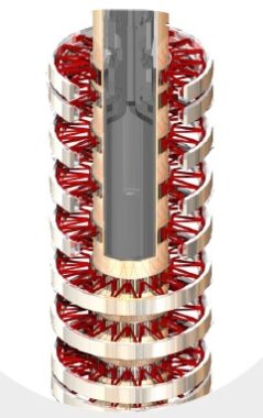 CALVET 열량계의 3D 센서 이미지
