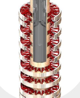 CALVET 열량계의 3D 센서 이미지
