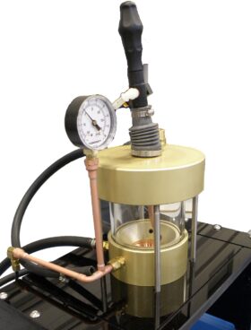 MRF사_Arc Melt Furnace. 모델 SA200의 챔버