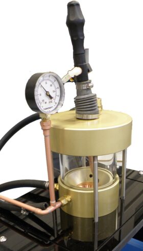 MRF사_Arc Melt Furnace. 모델 SA200의 챔버