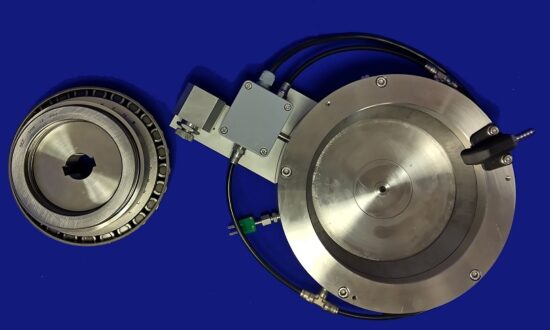 RCF-2-High Load Assembly-위에서 본 이미지-축방향 구름베어링 시험기