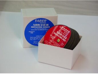 TABER사 회전식 마모시험기에 사용되는 CS 연마휠 CALIBRASE에 대부분 사용하는 REFACING용 소모재 입니다.