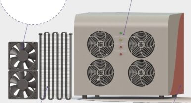 FLEXI CHILL-SETLINE TGA-열중량 분석기의 냉각순환 시스템