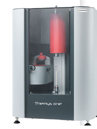 세타람사 모델 템이즈원, 모듈교체형 TGA DSC DTA STA 복합열분석기로, 습도조절기, FTIR MS 등 다양한 가스분석기를 결합하여 사용 가능