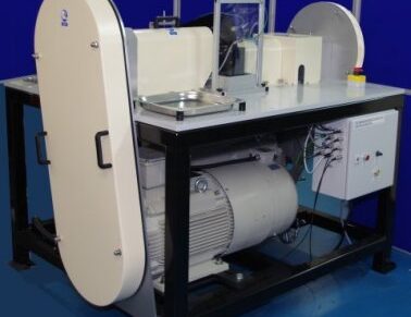 TWO ROLLER MACHINE -두개의 선접촉 롤러 샘플의 미끄럼 구름 마찰 비율을 제어하며 마찰마모윤활 시험. 기어 감속기 압연롤러 롤러베어링 철도레일과 윤활유 간의 Traction Force,Scuffing, Pitting,White Etching 분석